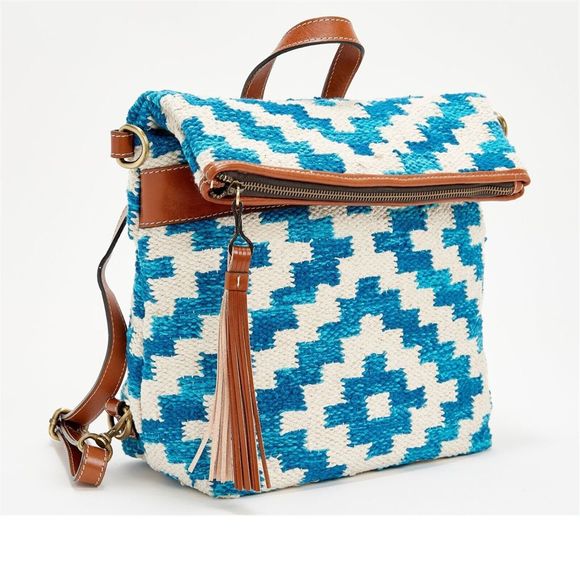 Patricia Nash Bags Patricia Nash Woven Casoli Convertible Backpack